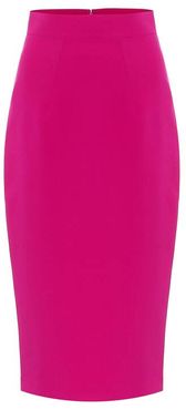 Hokoku stretch-crÃªpe pencil skirt