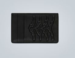 Rib Cage leather cardholder