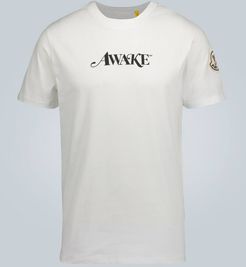 2 MONCLER 1952 & AWAKE NY logo cotton T-shirt