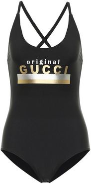 Logo swimsuit