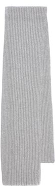 Rubens ribbed knit cashmere scarf