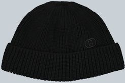 Cotton hat with interlocking G
