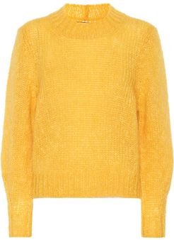 Ivah mohair and wool-blend sweater