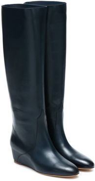 Gustave leather knee-high boots