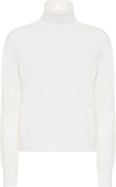 Cashmere-blend turtleneck sweater