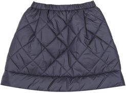 Quilted puffer skirt