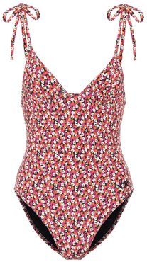 The Olympia floral swimsuit