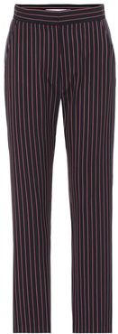 Striped cropped pants