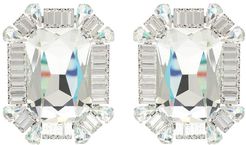 Crystal clip-on earrings