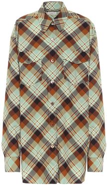 Checked cotton shirt