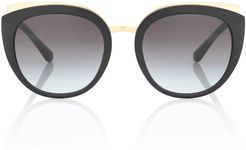 Cat-eye acetate sunglasses