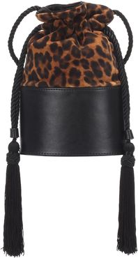 Exclusive to Mytheresa â The Lola Small leopard-print abucket bag