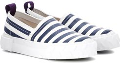 Viper striped slip-on sneakers