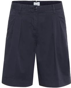 Stretch-cotton Bermuda shorts