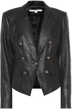 Cooke Dickey leather blazer