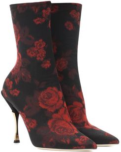 Cardinale jacquard ankle boots