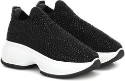 Maxi I Active embellished sneakers