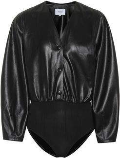 Exclusive to Mytheresa â Dara faux leather bodysuit