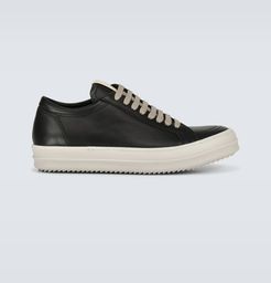 Low Sneaks leather sneakers