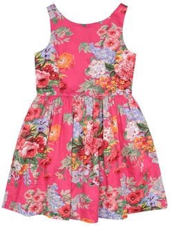 Floral cotton dress