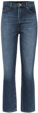 Jules high-rise straight jeans