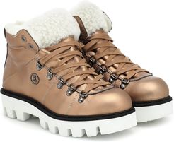 Copenhagen leather snow boots