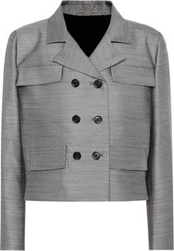 Wool and silk jacket