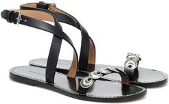 Eldory embellished leather sandals