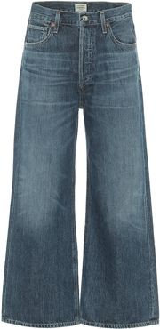 Sacha high-rise wide-leg jeans