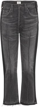 Gia high-waisted ankle jeans