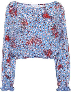 Exclusive to Mytheresa â Betty printed crop top