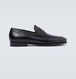 Leather loafers