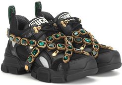 Flashtrek embellished sneakers