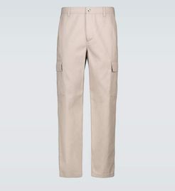 cotton twill cargo pants