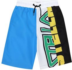 Logo swim trunks