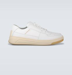 Perey lace-up leather sneakers