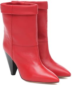 Luido leather ankle boots