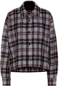 Hanao checked wool shirt