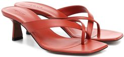 Florae leather sandals