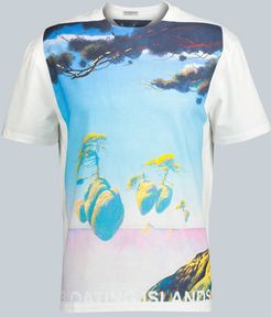 Floating Island printed T-shirt