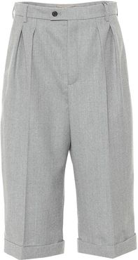 Wool Bermuda shorts