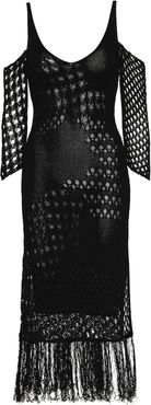 Octavia knitted midi dress
