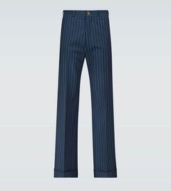 Exclusive to Mytheresa - chalk striped pants