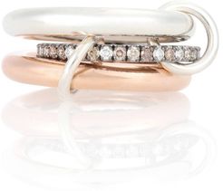 Libra Custom 18kt gold diamond ring