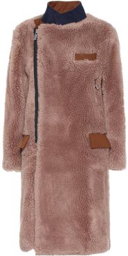 Faux fur coat