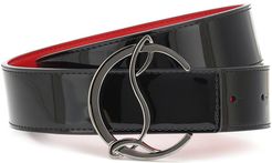 CL Logo reversible leather belt
