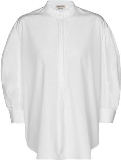 Cotton-poplin blouse