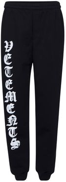 Logo cotton-blend sweatpants