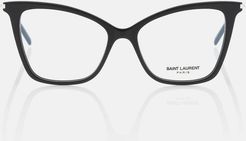 SL 386 cat-eye glasses