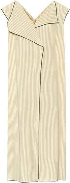 Malka striped twill dress